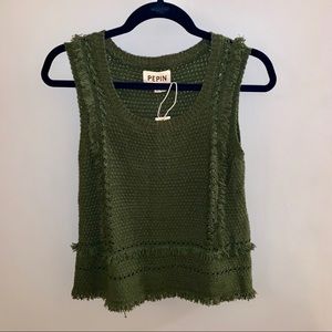 Anthro Knit Tank Top
